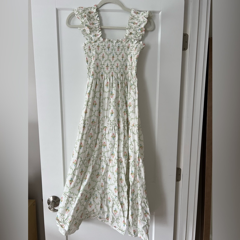 Hill House Ellie Nap Dress Pastel Trellis